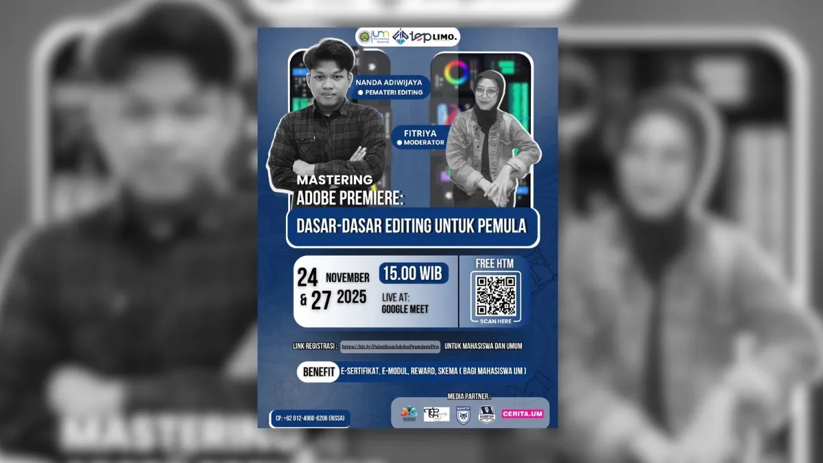 Jadi Pemateri Adobe Premiere Itu Ternyata Seru Juga